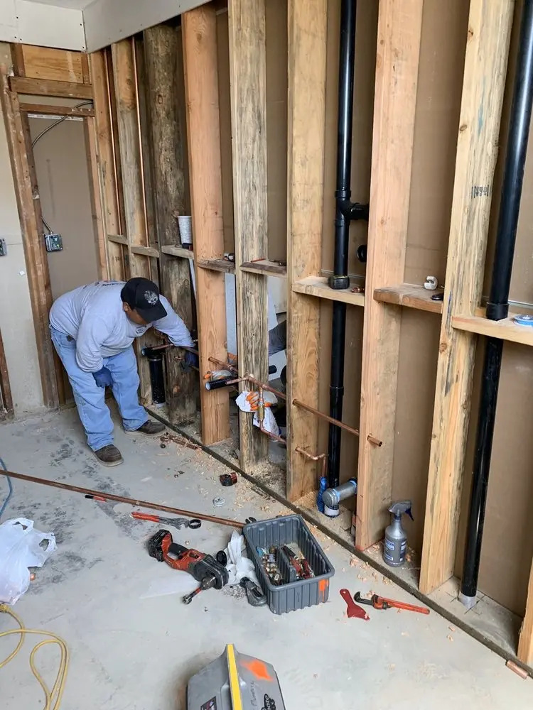 Commercial rough-in plumbing for Water Heater Replacement in Ortley Beach
